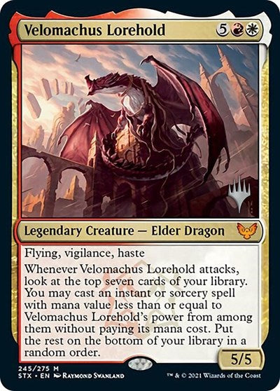 Velomachus Lorehold (Promo Pack) [Strixhaven: School of Mages Promos] | Mega City Incorporated