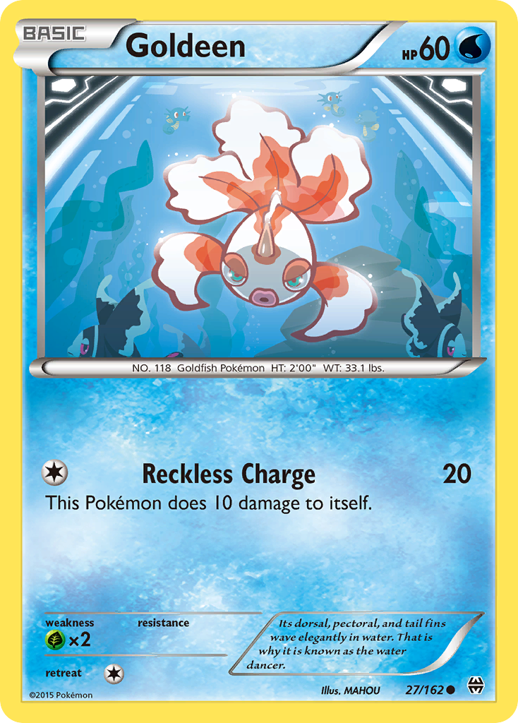 Goldeen (27/162) [XY: BREAKthrough] | Mega City Incorporated