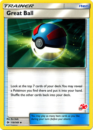 Great Ball (119/149) (Charizard Stamp #33) [Battle Academy 2020] | Mega City Incorporated