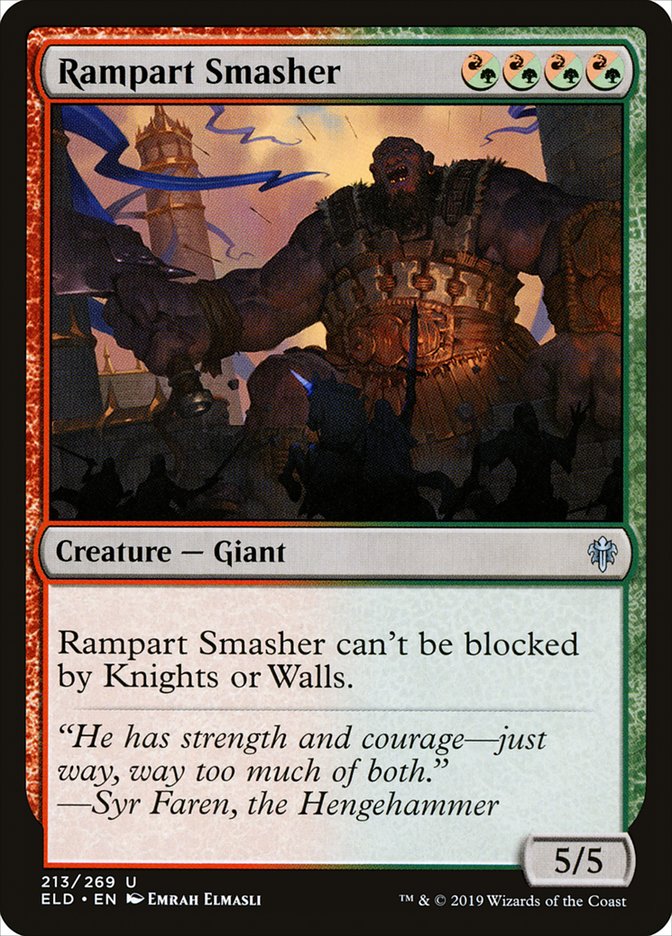 Rampart Smasher [Throne of Eldraine] | Mega City Incorporated