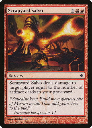 Scrapyard Salvo [New Phyrexia] | Mega City Incorporated