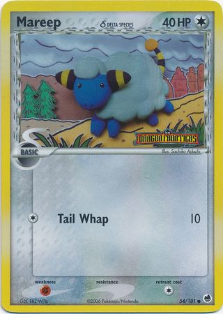 Mareep (54/101) (Delta Species) (Stamped) [EX: Dragon Frontiers] | Mega City Incorporated