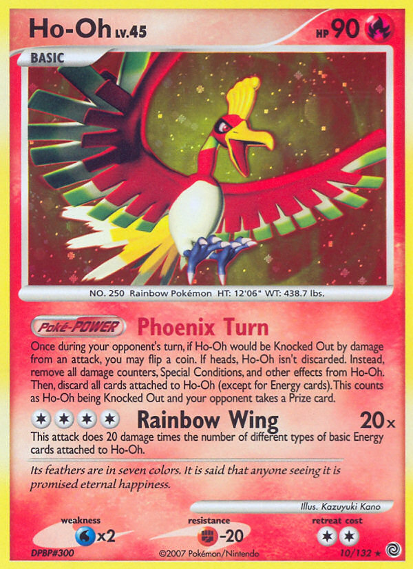 Ho-Oh (10/132) [Diamond & Pearl: Secret Wonders] | Mega City Incorporated