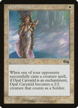 Opal Caryatid [Urza's Saga] | Mega City Incorporated