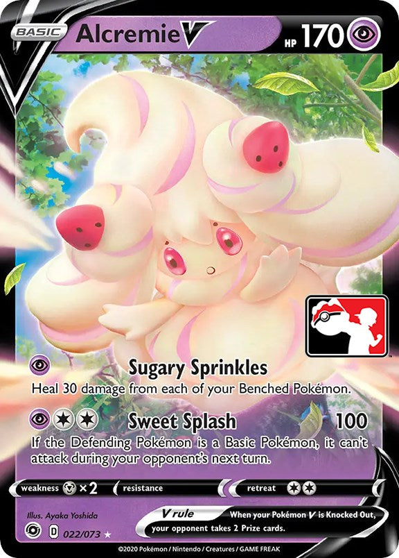 Alcremie V (22/73) [Prize Pack Series One] | Mega City Incorporated