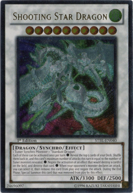 Shooting Star Dragon [STBL-EN040] Ghost Rare | Mega City Incorporated