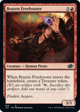 Brazen Freebooter [Jumpstart 2022] | Mega City Incorporated