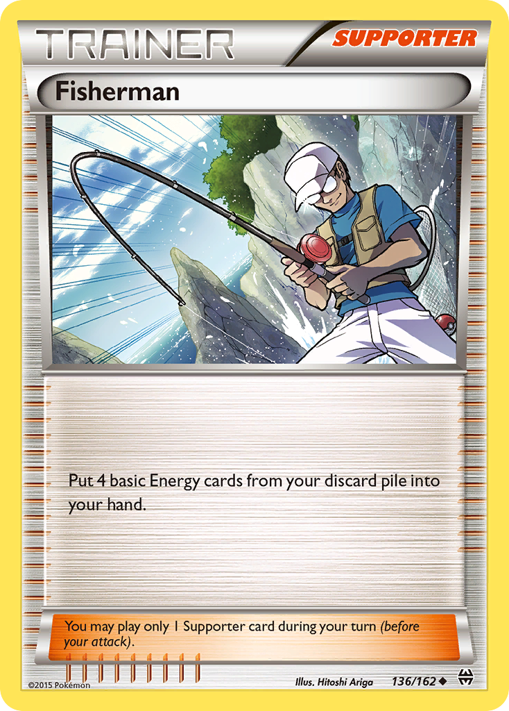 Fisherman (136/162) [XY: BREAKthrough] | Mega City Incorporated