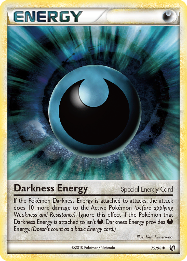 Darkness Energy (79/90) [HeartGold & SoulSilver: Undaunted] | Mega City Incorporated