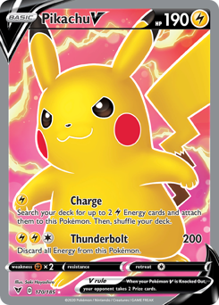 Pikachu V (170/185) [Sword & Shield: Vivid Voltage] | Mega City Incorporated