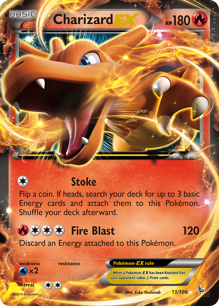 Charizard EX (11/106) [XY: Flashfire] | Mega City Incorporated