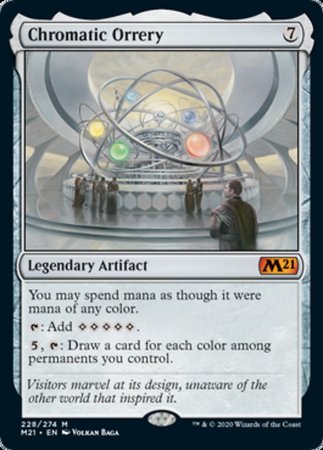 Chromatic Orrery [Core Set 2021] | Mega City Incorporated