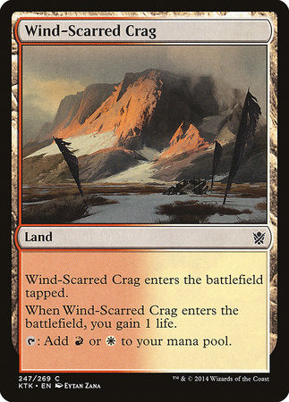 Wind-Scarred Crag [Khans of Tarkir] | Mega City Incorporated