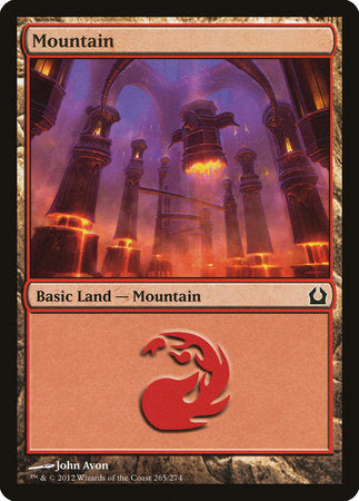 Mountain (265) [Return to Ravnica] | Mega City Incorporated