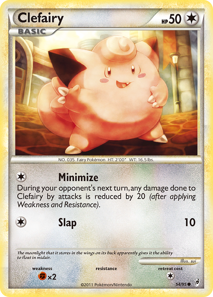 Clefairy (54/95) [HeartGold & SoulSilver: Call of Legends] | Mega City Incorporated