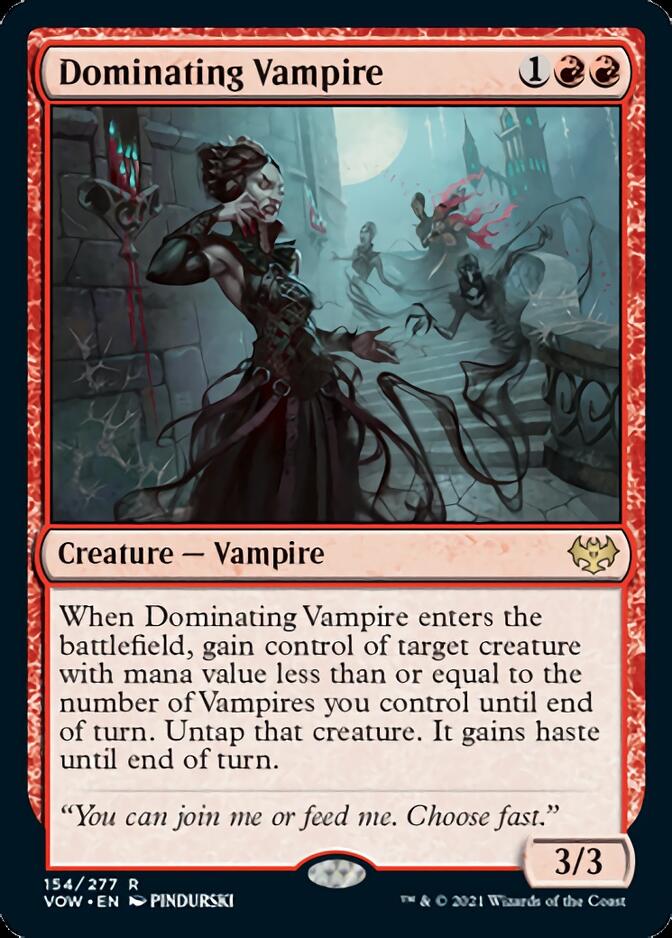 Dominating Vampire [Innistrad: Crimson Vow] | Mega City Incorporated