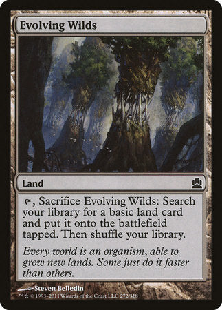 Evolving Wilds [Commander 2011] | Mega City Incorporated