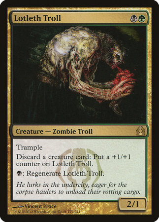 Lotleth Troll [Return to Ravnica] | Mega City Incorporated