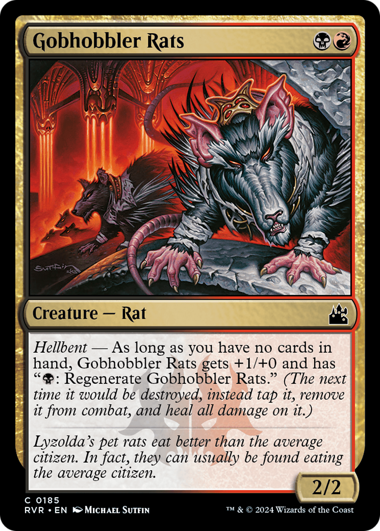 Gobhobbler Rats [Ravnica Remastered] | Mega City Incorporated