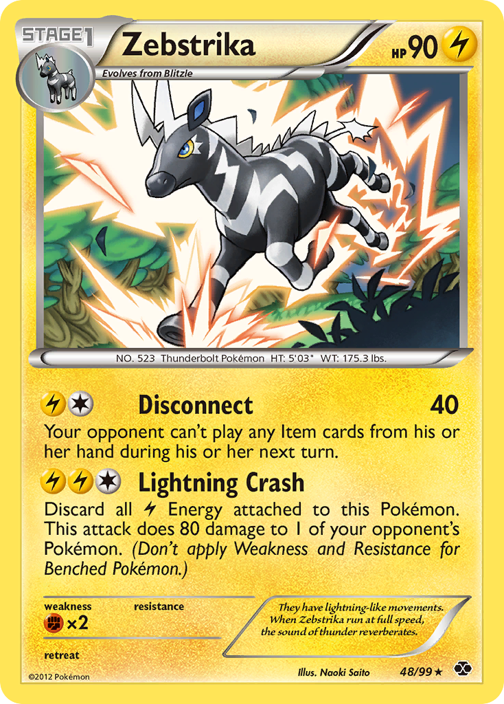 Zebstrika (48/99) [Black & White: Next Destinies] | Mega City Incorporated