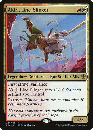 Akiri, Line-Slinger [Commander 2016] | Mega City Incorporated