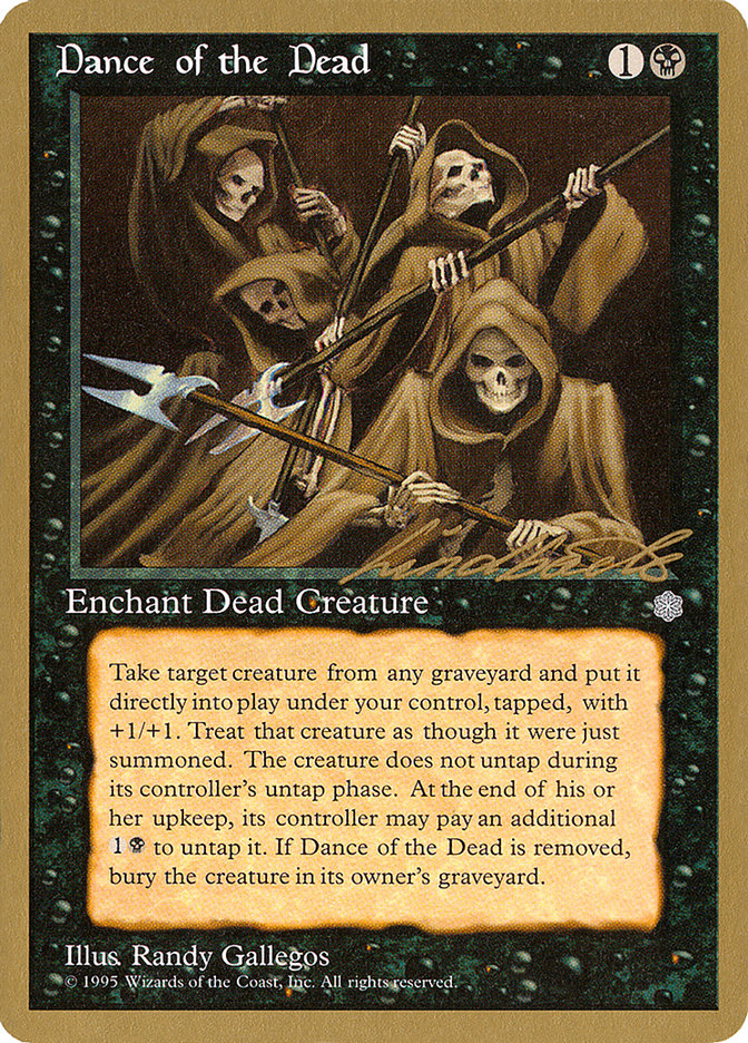 Dance of the Dead (Leon Lindback) [Pro Tour Collector Set] | Mega City Incorporated