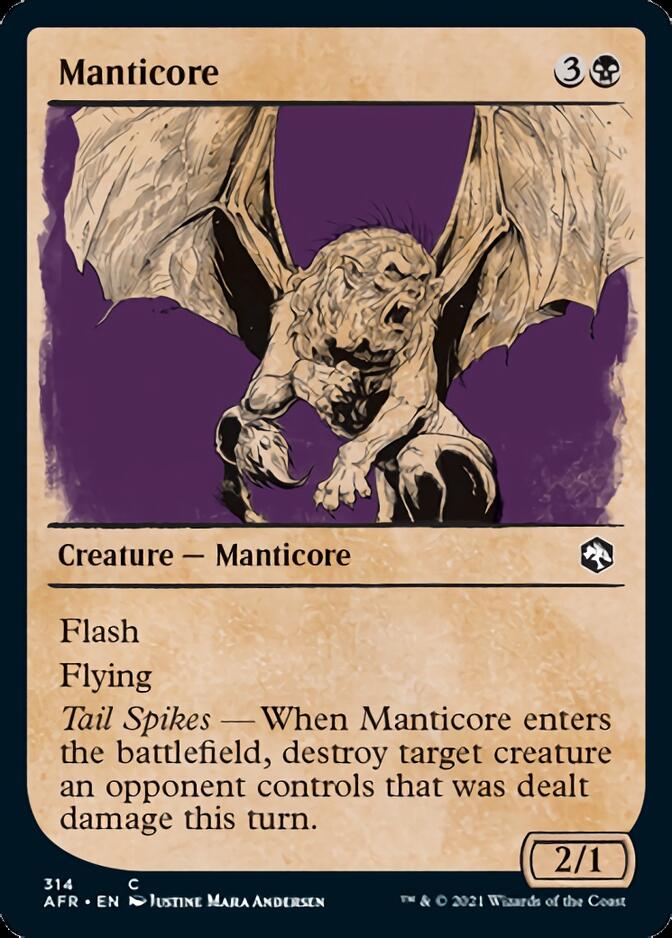 Manticore (Showcase) [Dungeons & Dragons: Adventures in the Forgotten Realms] | Mega City Incorporated