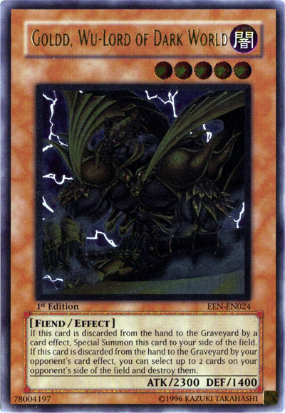 Goldd, Wu-Lord of Dark World [EEN-EN024] Ultimate Rare | Mega City Incorporated