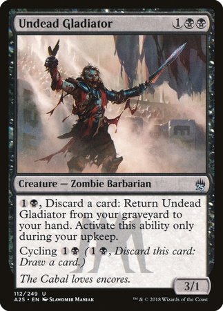 Undead Gladiator [Masters 25] | Mega City Incorporated