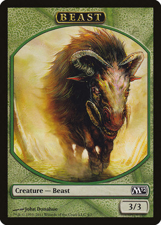 Beast Token [Magic 2012 Tokens] | Mega City Incorporated