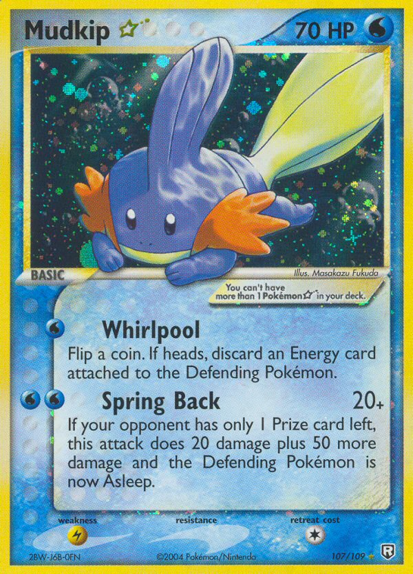 Mudkip Star (107/109) [EX: Team Rocket Returns] | Mega City Incorporated