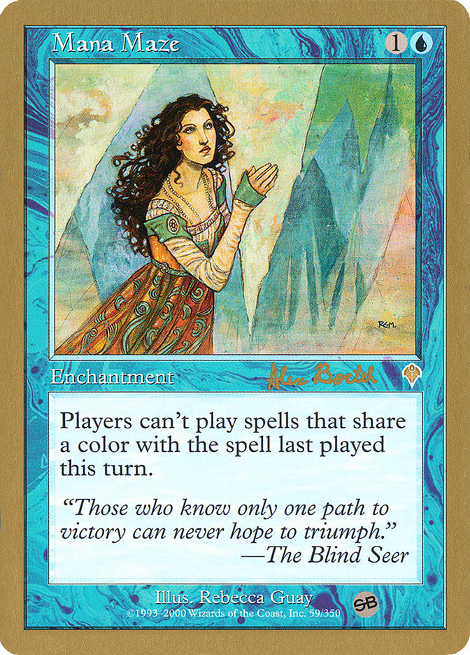 Mana Maze (Alex Borteh) (SB) [World Championship Decks 2001] | Mega City Incorporated