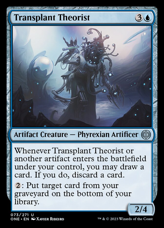 Transplant Theorist [Phyrexia: All Will Be One] | Mega City Incorporated