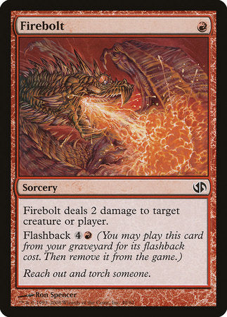 Firebolt [Duel Decks: Jace vs. Chandra] | Mega City Incorporated