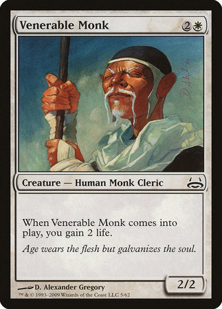 Venerable Monk [Duel Decks: Divine vs. Demonic] | Mega City Incorporated