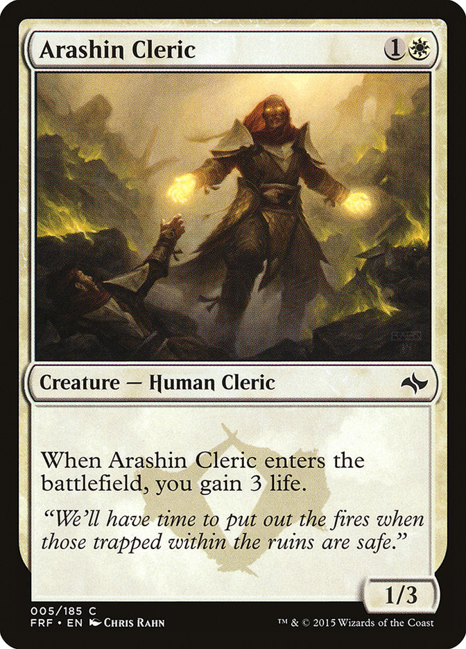 Arashin Cleric [Fate Reforged] | Mega City Incorporated