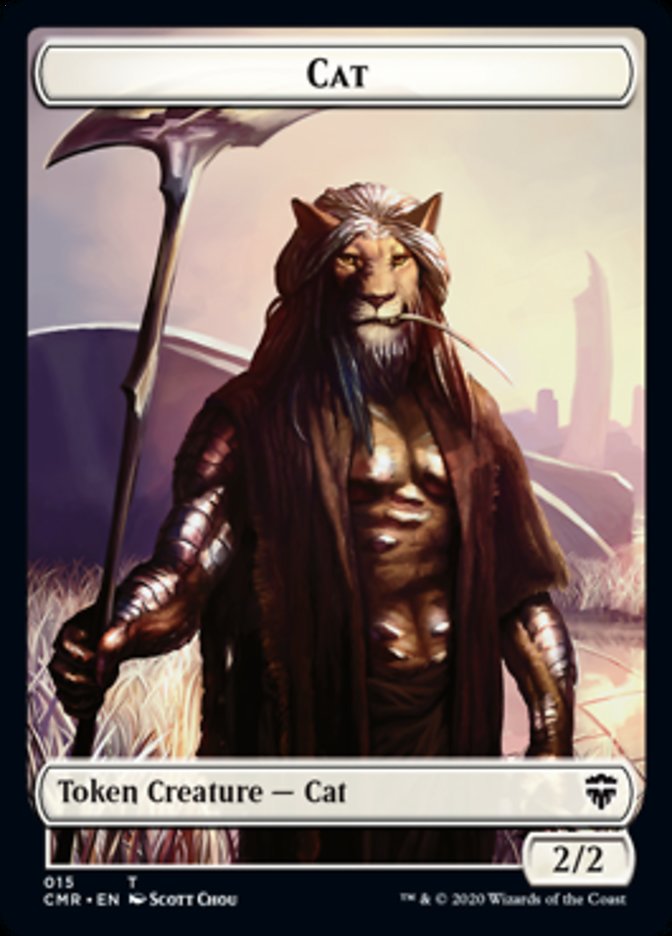 Cat // Soldier Token [Commander Legends Tokens] | Mega City Incorporated