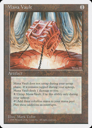 Mana Vault [Fourth Edition] | Mega City Incorporated