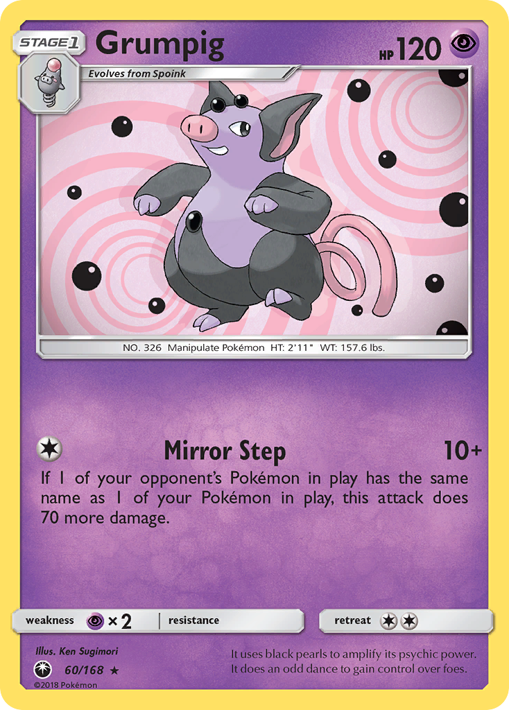 Grumpig (60/168) [Sun & Moon: Celestial Storm] | Mega City Incorporated