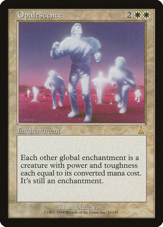 Opalescence [Urza's Destiny] | Mega City Incorporated