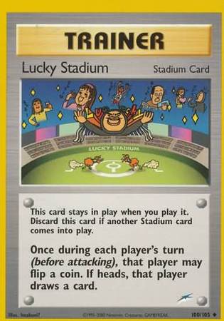 Lucky Stadium (100/105) [Neo Destiny Unlimited] | Mega City Incorporated