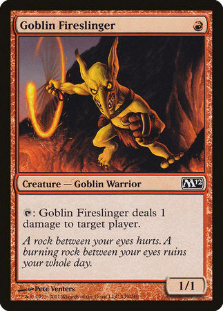 Goblin Fireslinger [Magic 2012] | Mega City Incorporated
