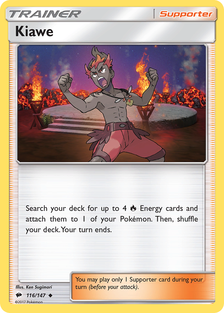 Kiawe (116/147) [Sun & Moon: Burning Shadows] | Mega City Incorporated