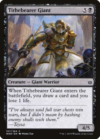Tithebearer Giant [War of the Spark] | Mega City Incorporated