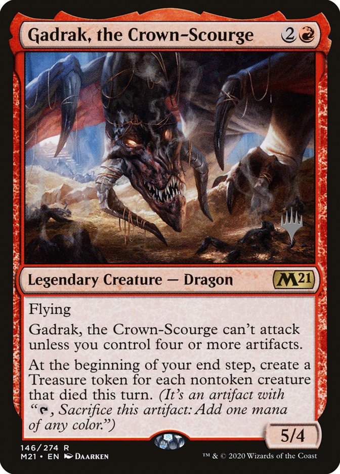 Gadrak, the Crown-Scourge (Promo Pack) [Core Set 2021 Promos] | Mega City Incorporated