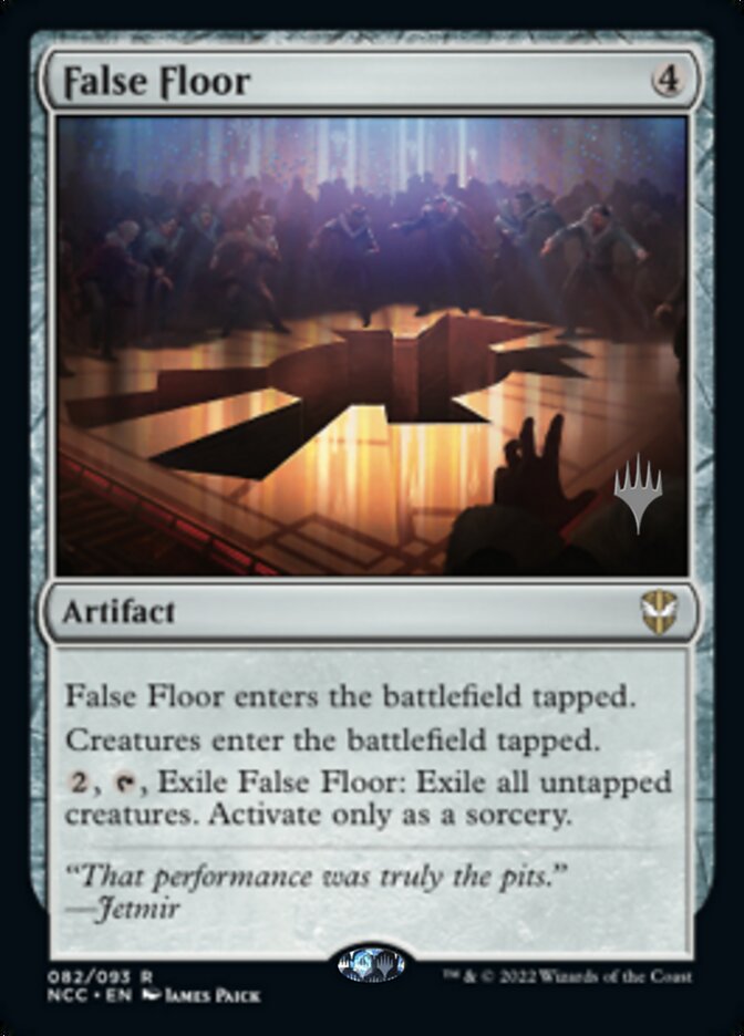 False Floor (Promo Pack) [Streets of New Capenna Commander Promos] | Mega City Incorporated