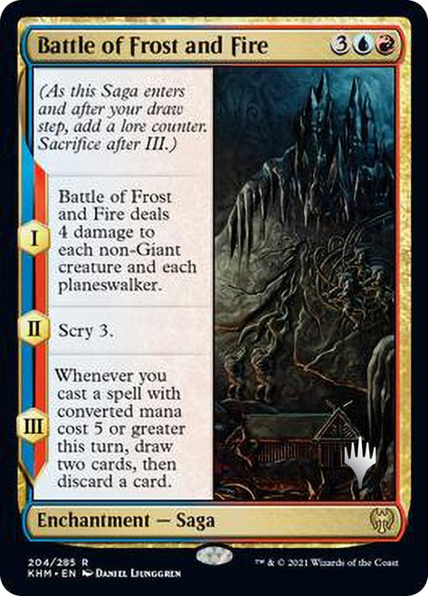 Battle of Frost and Fire [Kaldheim Promo Pack] | Mega City Incorporated