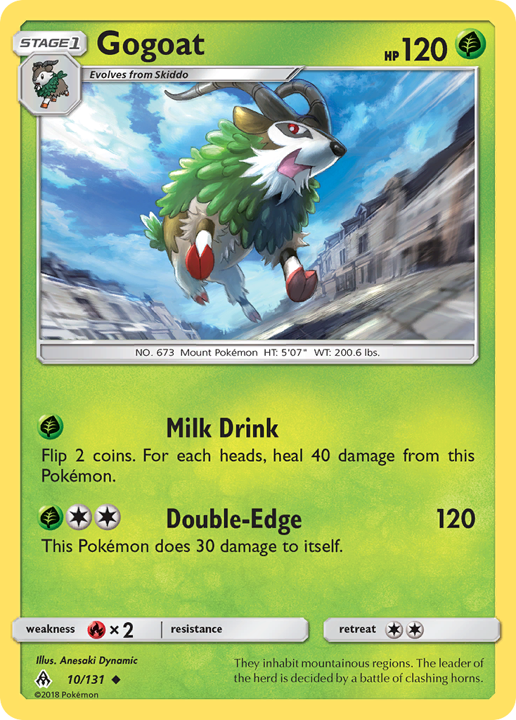 Gogoat (10/131) [Sun & Moon: Forbidden Light] | Mega City Incorporated