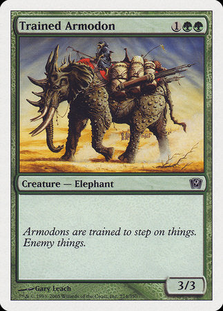 Trained Armodon [Ninth Edition] | Mega City Incorporated