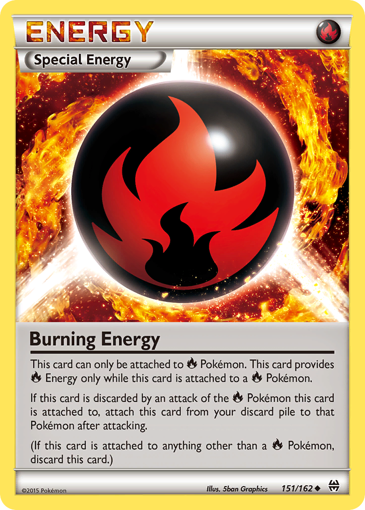 Burning Energy (151/162) [XY: BREAKthrough] | Mega City Incorporated